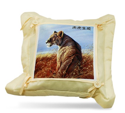 Sublimation pillow(light yellow)